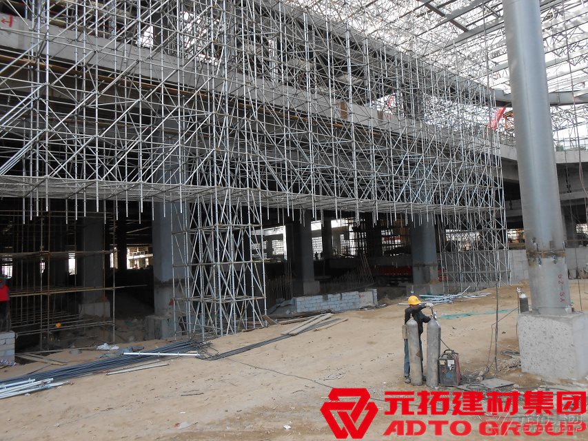 租賃的盤扣式腳手架搭建效率怎么樣？